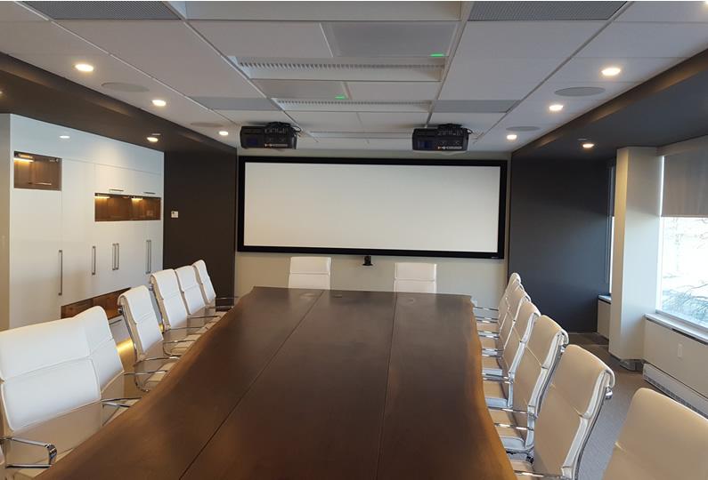 Private Boardroom Design by Lima Architects Inc