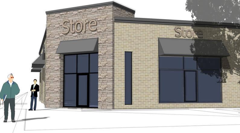 New Retail Building in Lindsay ON by Lima Architects Inc