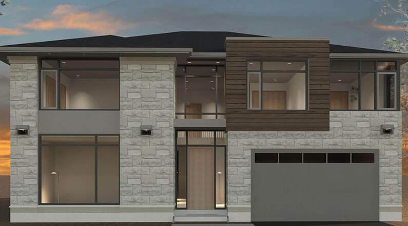 New Custom House in Burlington Ontario by Lima Architects Inc